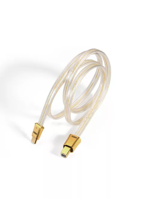 DD HIFI TC19BC COMET GOLD - cablu OTG cu conector USB-B și conector USB-C