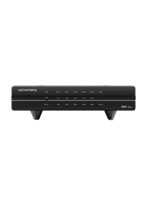 DENAFRIPS IRIS 15TH - Interfață audio digitală premium DDC I2S SPDIF 24bit 768kHz DSD512 - negru