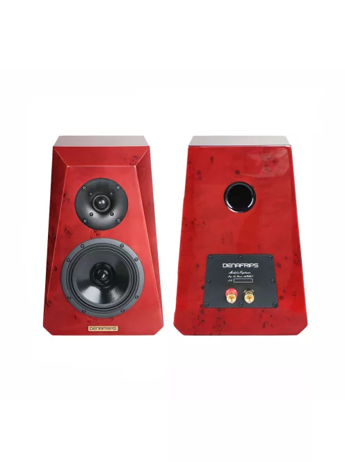 DENAFRIPS NEPTUNE - Boxe de raft bass-reflex cu 2 căi, pereche - rosu