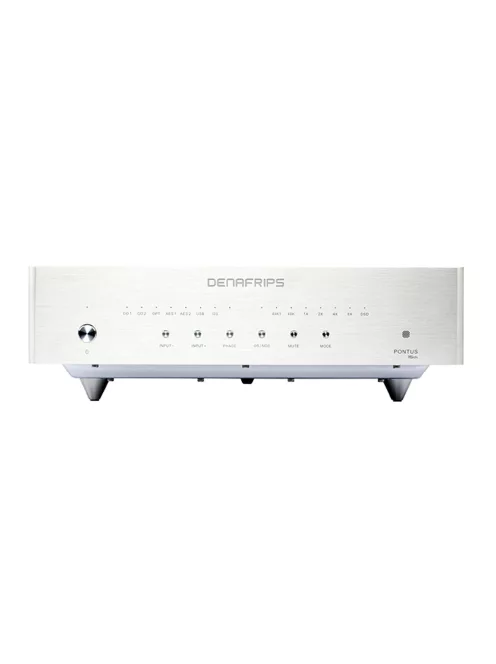 DENAFRIPS PONTUS 15TH - DAC NOS de masă de înaltă calitate cu R-2R simetric 1536kHz DSD1024 - argint