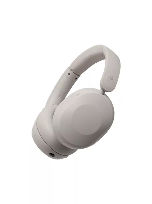 FINAL AUDIO UX1000 - Căști over-ear cu design închis, Bluetooth 5.4, cu anulare hibridă activă a zgomotului (ANC) SBC AAC - Greige