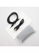 FINALAUDIO UX3000SV - Căști Bluetooth 5 peste urechi, cu design închis, cu anulare activă a zgomotului (ANC) aptX HD