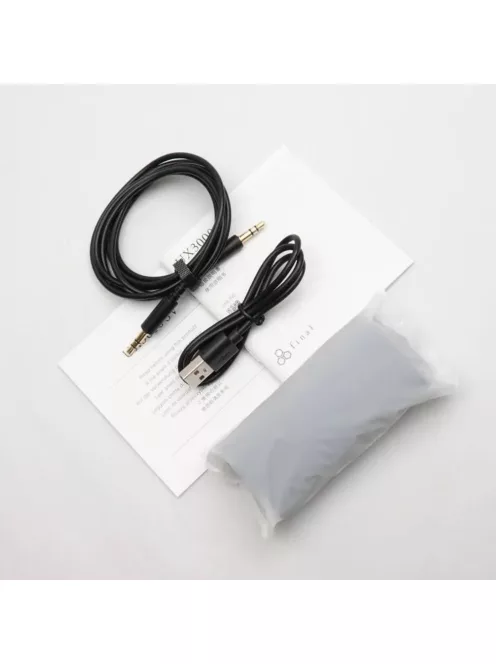 FINALAUDIO UX3000SV - Căști Bluetooth 5 peste urechi, cu design închis, cu anulare activă a zgomotului (ANC) aptX HD