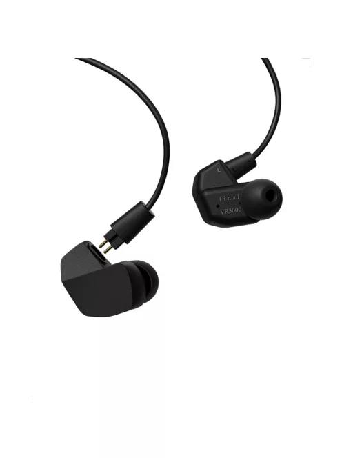 FINAL AUDIO VR3000 RECABLE - O pereche de căști in-ear pentru gameri cu un driver dinamic și cablu cu microfon cu 2 pini