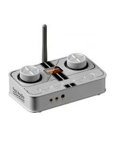   FOSI AUDIO K7 - DAC desktop și amplificator pentru căști Bluetooth aptX HD PCM 384kHz/32bit DSD256 - Argint
