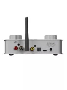   FOSI AUDIO K7 - DAC desktop și amplificator pentru căști Bluetooth aptX HD PCM 384kHz/32bit DSD256 - Argint