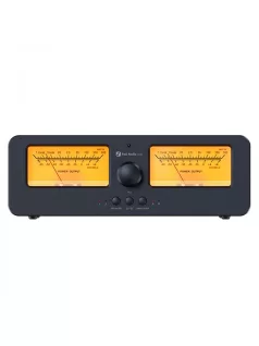   FOSI AUDIO LC30 - Comutator pentru amplificator și difuzoare cu indicator de nivel - Narancssárga kivezérlésmérő