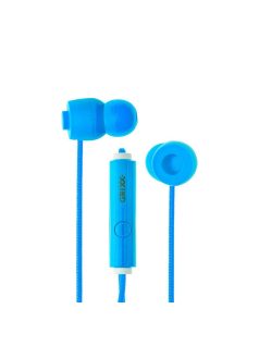   GRIXX OPTIMUM - Căști cu fir cu microfon și capete care se întrepătrund - Albastru