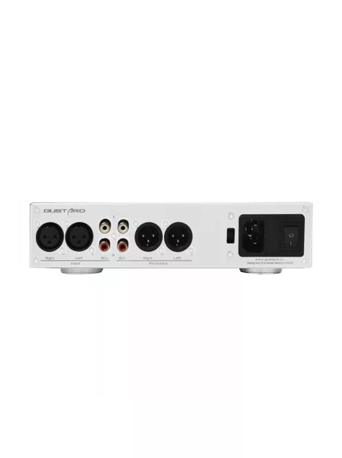 GUSTARD H16 - Amplificator și preamplificator pentru căști de birou de înaltă performanță - Argintiu