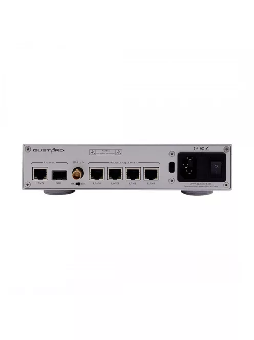 GUSTARD N18 PRO - Distribuitor audio de rețea HiFi - Argintiu