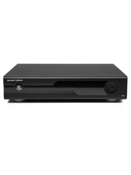 GUSTARD R26 - DAC discret desktop R2R DAC I2S Bluetooth 5.0 LAN AirPlay Roon DLNA 32bit 768kHz DS D512 - Negru