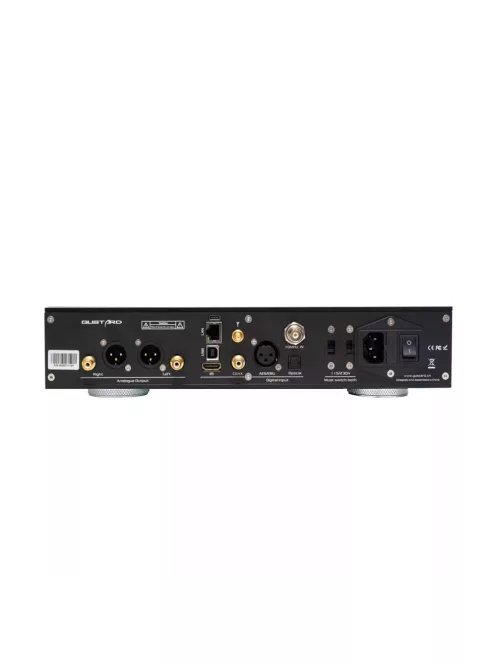 GUSTARD R26 - DAC discret desktop R2R DAC I2S Bluetooth 5.0 LAN AirPlay Roon DLNA 32bit 768kHz DS D512 - Negru