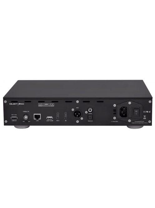 GUSTARD S26 - Player de rețea de înaltă calitate și transport de audio digital UpnP Roon 32bit 768kHz DSD512 - Negru