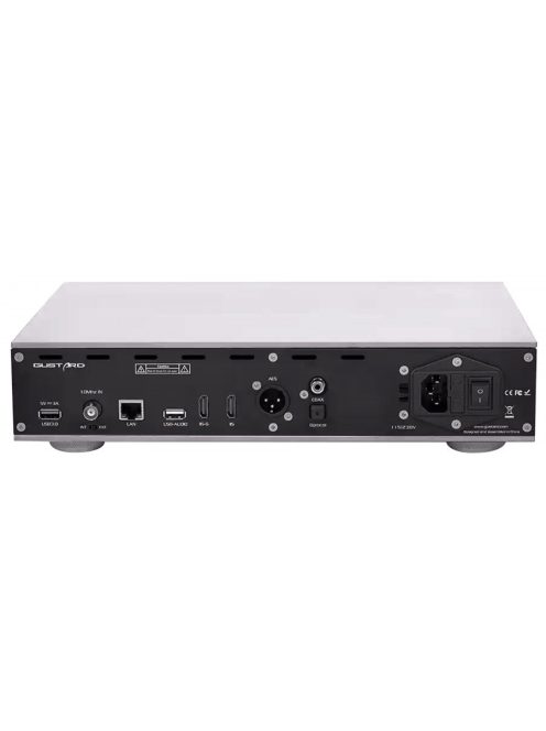 GUSTARD S26 - Player de rețea de înaltă calitate și transport de audio digital UpnP Roon 32bit 768kHz DSD512 - Argintiu