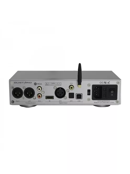 GUSTARD X18 - Premium Desktop MQA DAC MQA cu conectivitate Bluetooth 5 32bit 768kHz DSD512 - Negru