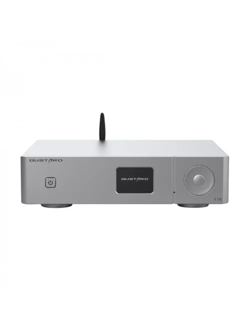 GUSTARD X18 - Premium Desktop MQA DAC MQA cu conectivitate Bluetooth 5 32bit 768kHz DSD512 - Argintiu