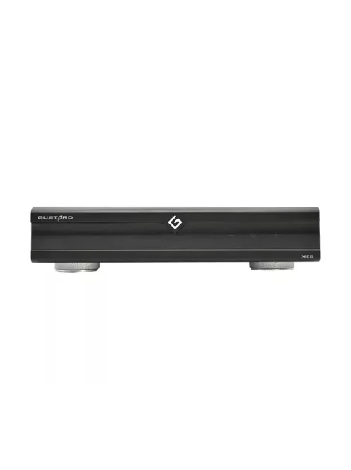 GUSTARD X26III - Streamer de Rețea High-End și DAC pentru Birou I2S LAN AirPlay Roon Bridge Spotify 768kHz DSD512 - Negru