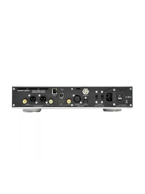 GUSTARD X26III - Streamer de Rețea High-End și DAC pentru Birou I2S LAN AirPlay Roon Bridge Spotify 768kHz DSD512 - Argintiu