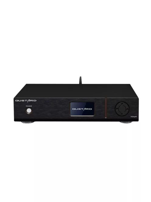 GUSTARD X26PRO - High-End Desktop MQA DAC MQA cu conectivitate Bluetooth 2xESS9038PRO 32bit 768KHz DSD512 - Negru