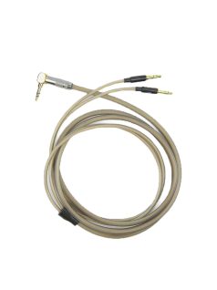   HIFIMAN HEADPHONE CABLE - Cablu pentru căști cu conectori de 3,5 mm pentru Susvara, HE1000SE, HE1000 V2 - Argint - 1,5m - 3,5mm