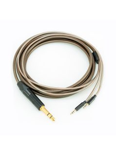   HIFIMAN HEADPHONE CABLE - Cablu pentru căști cu conectori de 3,5 mm pentru Susvara, HE1000SE, HE1000 V2 - Negru - 3m - 6,35mm