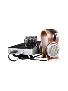   HIFIMAN SHANGRI-LA JR SYSTEM - Căști electrostatice cu fir și sistem de amplificare Over-ear Open-Back cu fir și amplificator