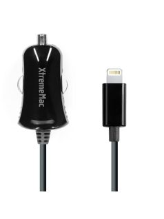   XtremeMac InCharge Auto LT - Încărcător auto cu cablu Lightning 2,1A