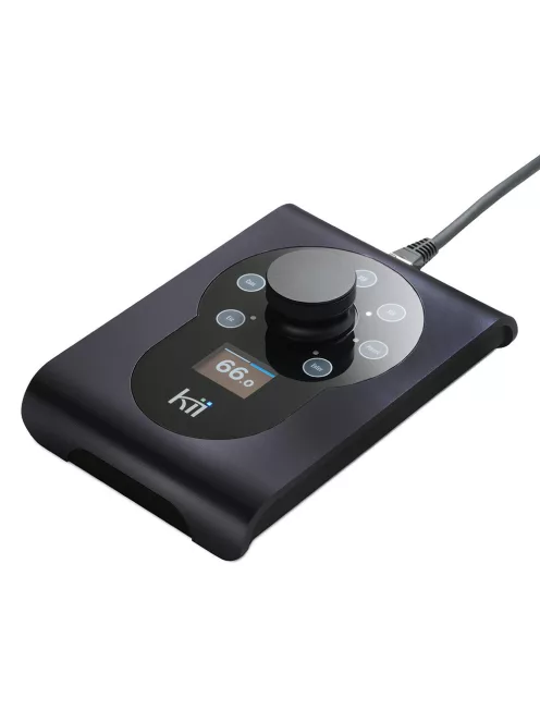KII AUDIO CONTROL - Dispozitiv de control al volumului și intrării pentru boxe Kii cu ecran OLED - Anodised Black
