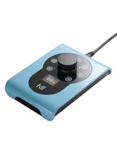   KII AUDIO CONTROL - Dispozitiv de control al volumului și intrărilor pentru boxele Kii, cu ecran OLED - Azzurro High Gloss