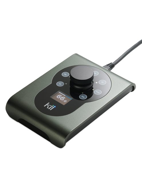 KII AUDIO CONTROL - Dispozitiv de control al volumului și intrărilor pentru boxele Kii, cu ecran OLED - Iced Green Metallic