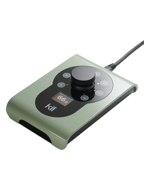 KII AUDIO CONTROL - Dispozitiv de control al volumului și intrărilor pentru boxele Kii, cu ecran OLED - Spring Green
