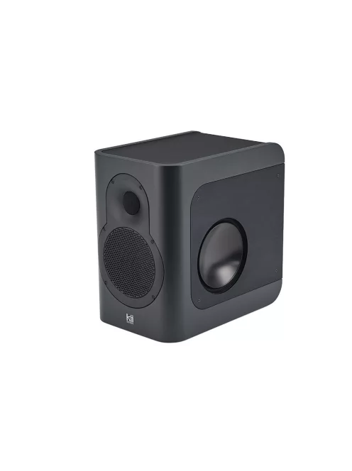 KII AUDIO SEVEN PAIR - Pereche de boxe active de top Wi-Fi Bluetooth 5 Multiroom Roon Airplay cu funcții Dante - FineTouch Dark Grey