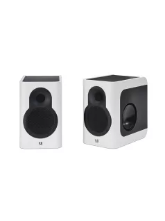   KII AUDIO SEVEN PAIR - Pereche de difuzoare active de înaltă calitate cu Wi-Fi Bluetooth 5 Multiroom Roon Airplay și funcționalitate Dante. - FineTouch White - New
