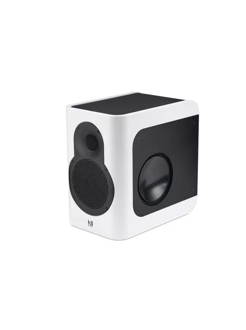 KII AUDIO SEVEN PAIR - Pereche de boxe active de top Wi-Fi Bluetooth 5 Multiroom Roon Airplay cu funcții Dante - FineTouch White