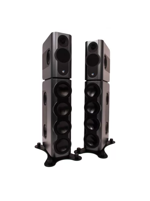Sistemul audio KII THREE BXT - Sistem audio stereo şi home cinema activ ultra high-end cu sistemul de control Kii CONTROL. - FineTouch Dark Grey