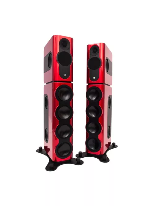 Sistemul audio KII THREE BXT - Sistem audio stereo şi home cinema activ ultra high-end cu sistemul de control Kii CONTROL. - Tempranillo Red Metallic