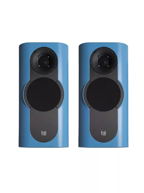 KII AUDIO THREE PAIR - Pereche de boxe active high-end - Azzurro High Gloss