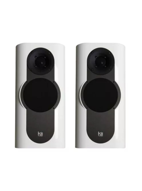 KII AUDIO THREE PAIR - Pereche de boxe active high-end - High Gloss White