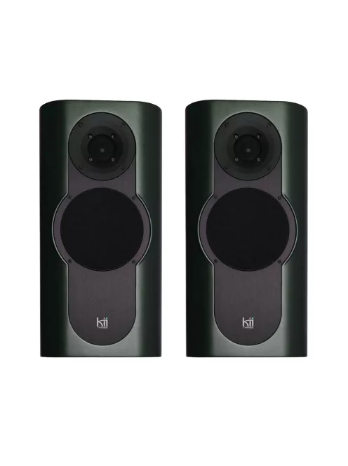 KII AUDIO THREE PAIR - Pereche de boxe active high-end - Iced Green Metallic