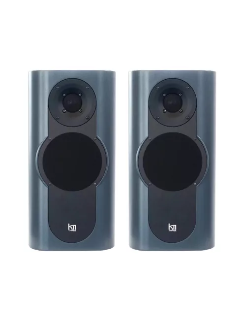 KII AUDIO THREE PAIR - Pereche de boxe active high-end - Iced Titanium Metallic