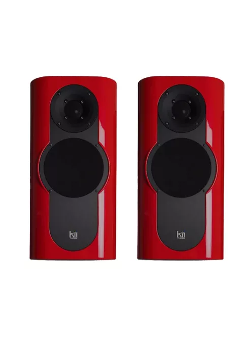 KII AUDIO THREE PAIR - Pereche de boxe active high-end - Tempranillo Red Metallic