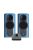 KII AUDIO THREE SYSTEM - Pereche de difuzoare active premium cu 3 căi cu Kii CONTROL - Azzurro High Gloss