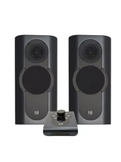   KII AUDIO THREE SYSTEM - Pereche de difuzoare active premium cu 3 căi cu Kii CONTROL - FineTouch Dark Grey