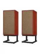 KLH MODEL FIVE - pereche de boxe Hi-Fi cu suspensie acustică închisă, 3-căi, cu bază înclinată - Mahon din Africa de Vest