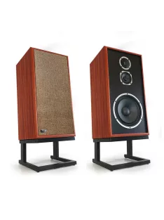   KLH MODEL FIVE - 3-căi suspensie acustică închisă boxe Hi-Fi pereche - Mahon din Africa de Vest