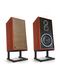   KLH MODEL FIVE - 3-căi suspensie acustică închisă boxe Hi-Fi pereche - Mahon din Africa de Vest