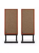 KLH MODEL FIVE - pereche de boxe Hi-Fi cu suspensie acustică închisă, 3-căi, cu bază înclinată - Mahon din Africa de Vest