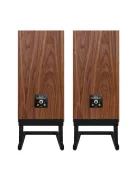 KLH MODEL FIVE - pereche de difuzoare Hi-Fi 3 căi, cu suspensie acustică închisă, cu bază înclinată - Nuc Englezesc