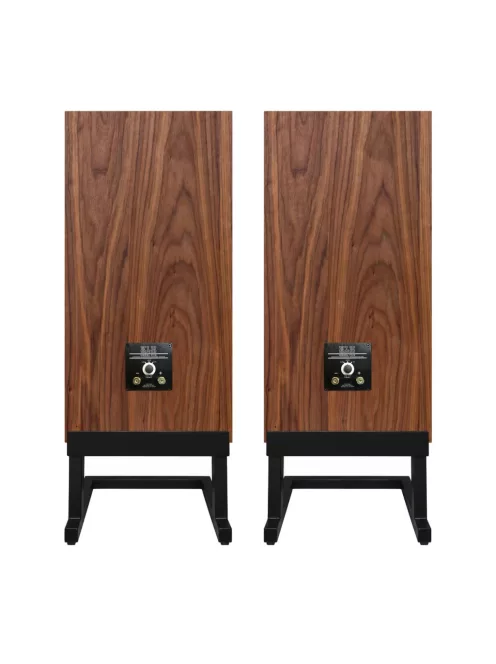 KLH MODEL FIVE - pereche de difuzoare Hi-Fi 3 căi, cu suspensie acustică închisă, cu bază înclinată - Nuc Englezesc