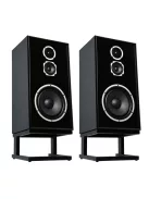 KLH MODEL FIVE - pereche de boxe Hi-Fi cu suspensie acustică închisă, 3-căi, cu bază înclinată - Negru Nordic